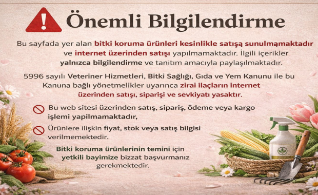 Bitki Koruma Urunlerinin Internet Uzerinden Satisi Neden Yasaktir?